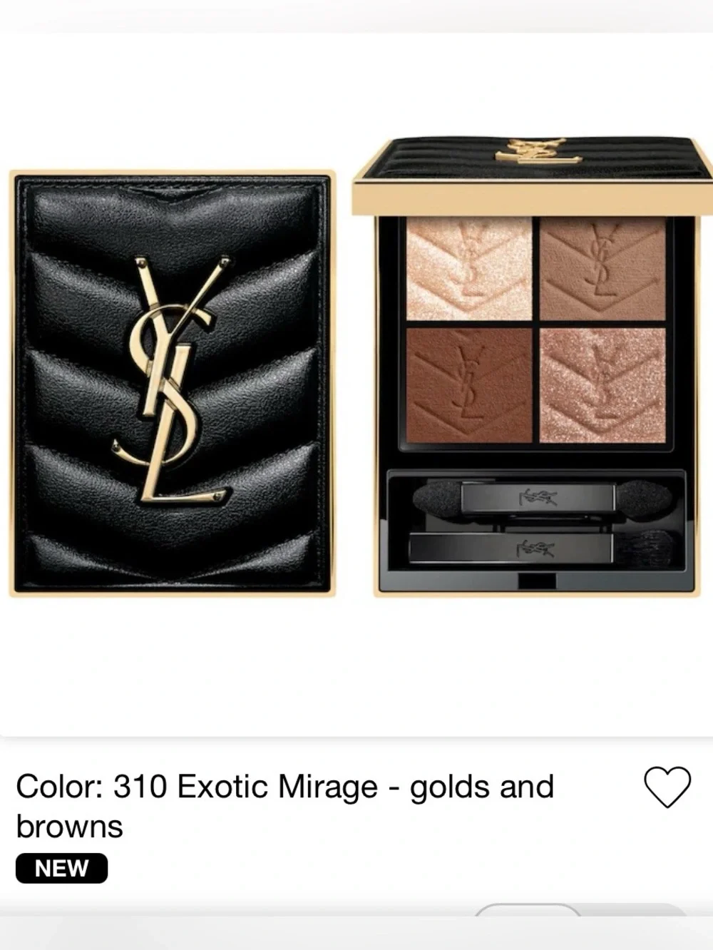 Yves Saint Laurent Couture Mini Clutch Intensity Eyeshadow 310 Exotic Mirage